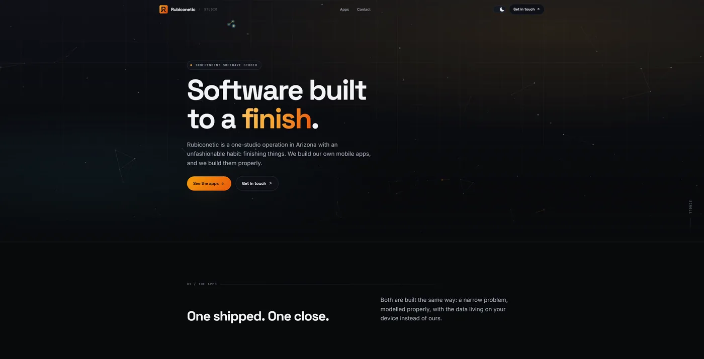 Rubiconetic screenshot